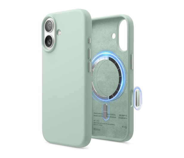 Elago Magsafe Silicon Case do iPhone 17 Mint - 1360448 - zdjęcie